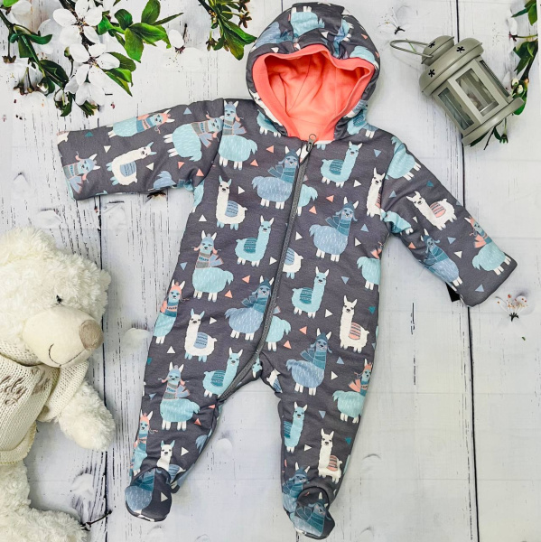 Комбинезон для новорожденного из натурального хлопка Bebika (13/13-20)